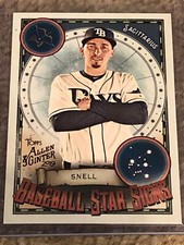 2019 Topps Allen & Ginter Baseball Star Signs #BSS-27 Blake Snell