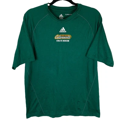 Adidas Green Vermont Catamounts Short Sleeve T Shirt Size Men's Small S - Image 1 of 4