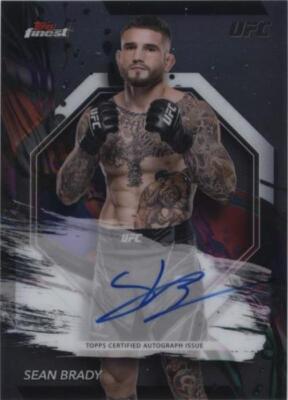 2024 Topps Finest UFC - Sean Brady #FA-SBY for sale | eBay