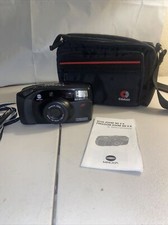 Minolta AF Freedom Zoom 90EX Point  Shoot 35mm Film Camera W Case read T
