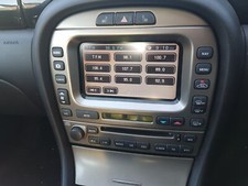 2009 JAGUAR X TYPE FACELIFT SAT NAV CD PLAYER HEAD UNIT TOUCH SCREEN WITH CODE