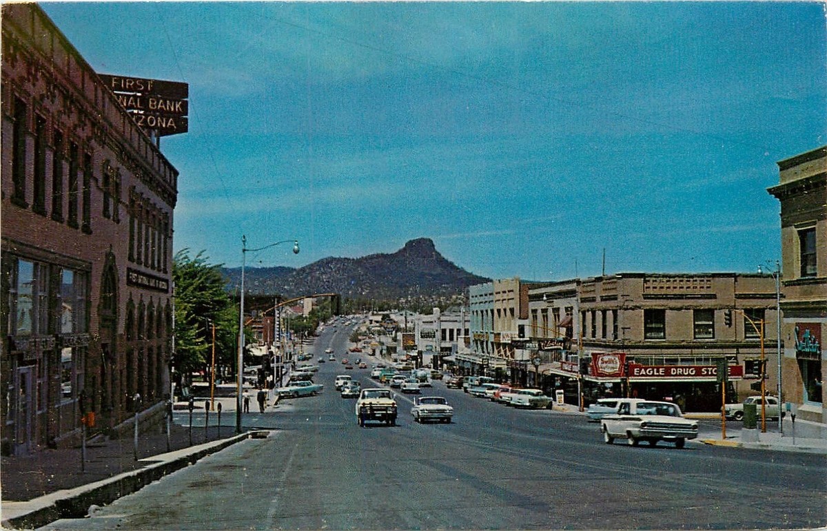 Prescott Arizona 1960s Yavapai Autos Street Phoenix Specialty