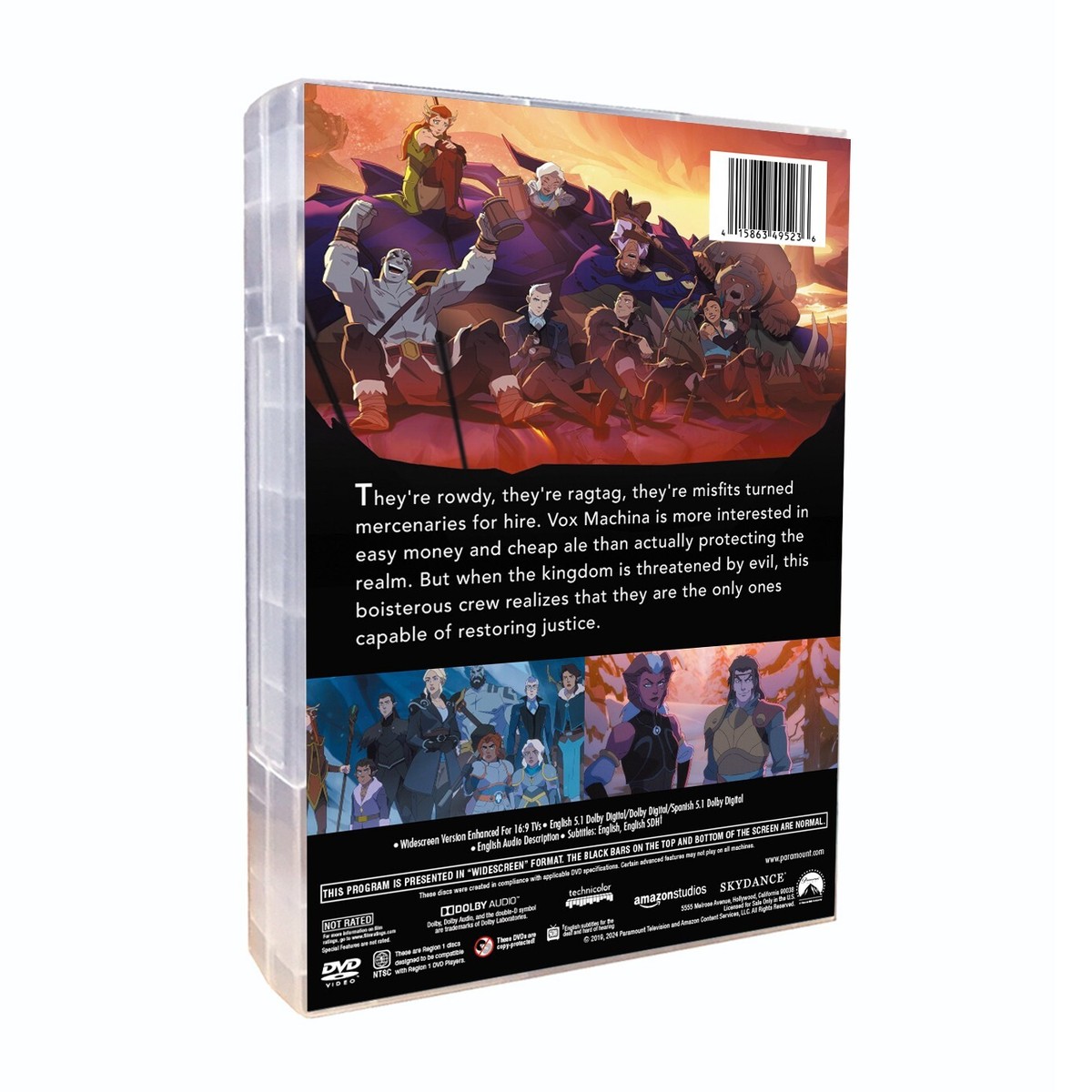 The Legend of Vox Machina: The Complete Season 1-3 (DVD 2024 9