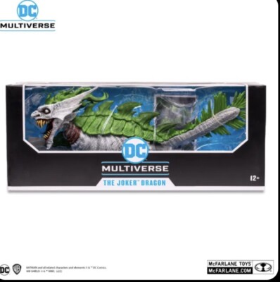 McFarlane Toys 7'' DC MULTIVERSE DRACHE JOKER DELUXE FIGUR FAHRZEUG ZUBEHÖR  