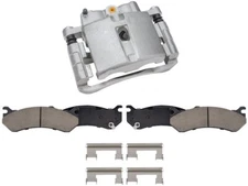 For Cadillac Escalade ESV Brake Pad and Caliper Kit Detroit Axle 29618FPVT