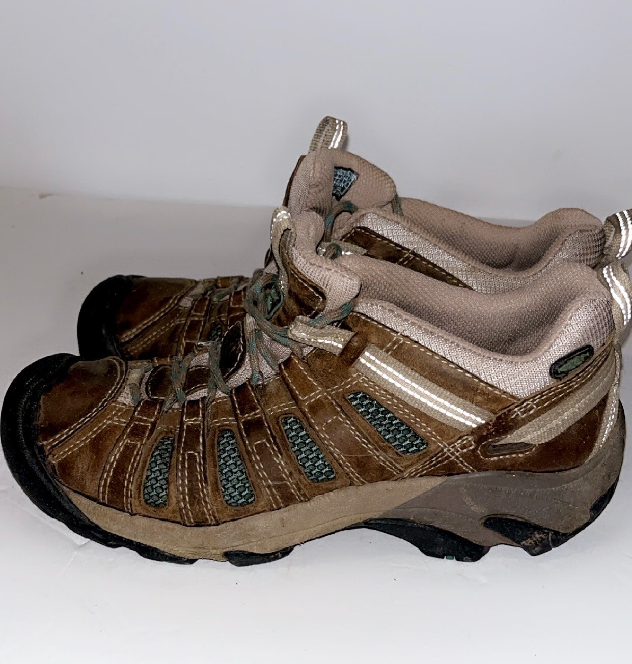 scarpe da trekking passeggio keens donna taglia 9 pelle
