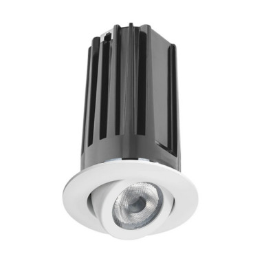 JUNO Lighting 2LEDTrim G2 ADJ 27K 80CRI FL WH Down-Lites 2700K 243TWF Adjustable