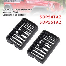 2pcs Side Dash Vents Louver Outlet Driver Passenger For Jeep Wrangler Tj 97-2006