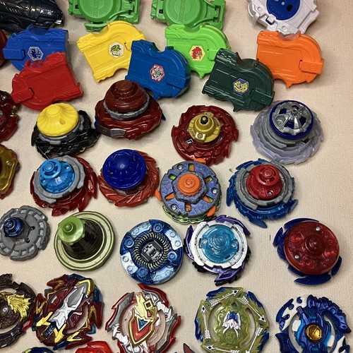 Takara Tomy Hasbro Beyblade Huge Lot Burst Bakuten Shoot Metal Fury & Parts - Picture 16 of 16