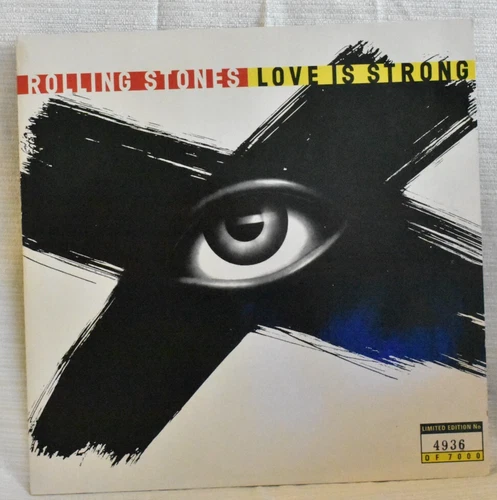 ROLLING STONES - LOVE IS STRONG - LIMITED NUMBERED EDITION 4936 / 7000 - 1994