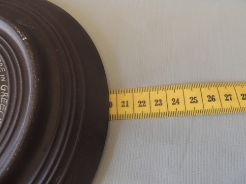 Greek ceramic plate Korinthians copy 560-550 B.C hand made - Picture 9 of 11