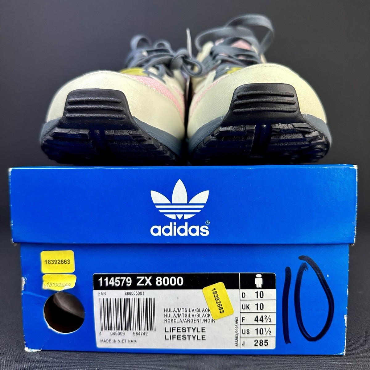 Extremely RARE adidas ZX 8000 Torsion HULA UK10 Released 2005