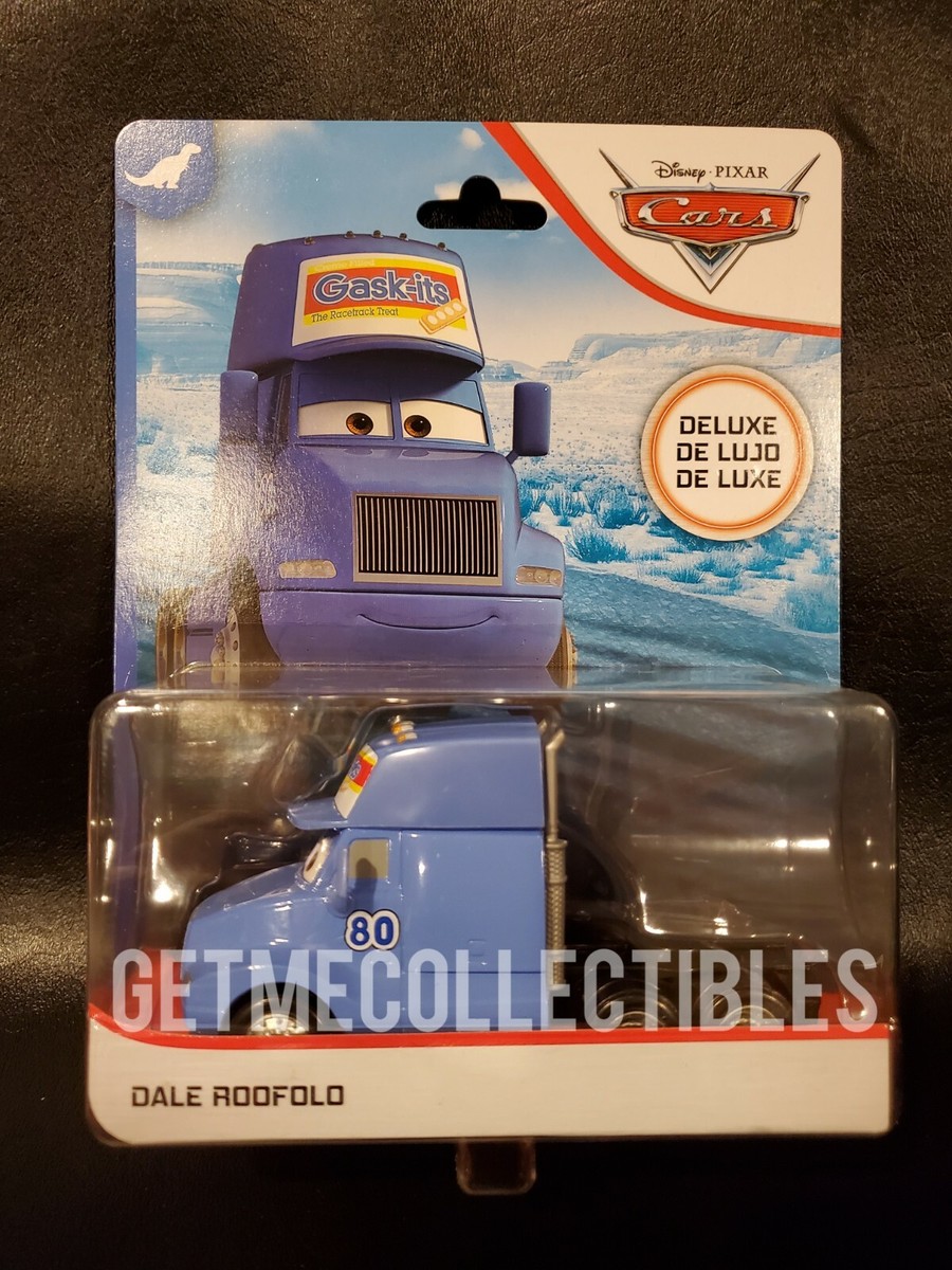 DISNEY PIXAR CARS DALE ROOFOLO GASK-ITS SEMI CAB DINOCO DELUXE