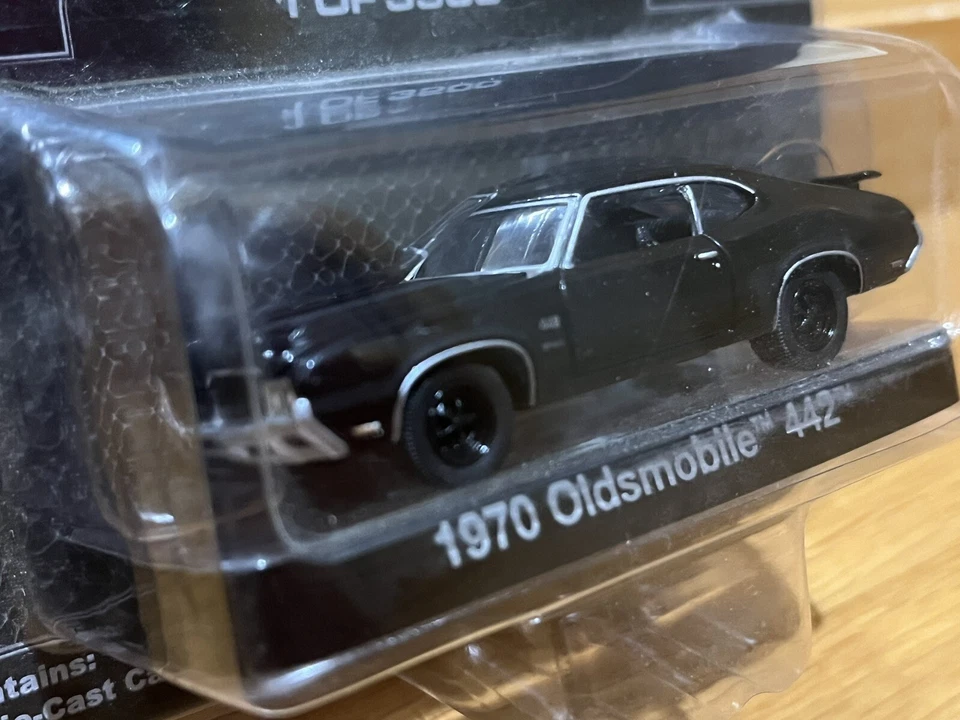 Greenlight Black Bandit Series 5 1970 Oldsmobile 442 Low #0808/3500 Very Rare!!! - Image 4 of 4