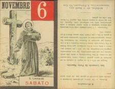 SAN LEONARDO - ABSOLUTE R@RIT@  SANTINO DI SATURDAY 6 NOVEMBER 1937