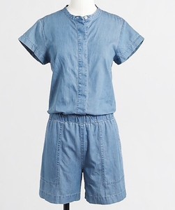j crew denim romper