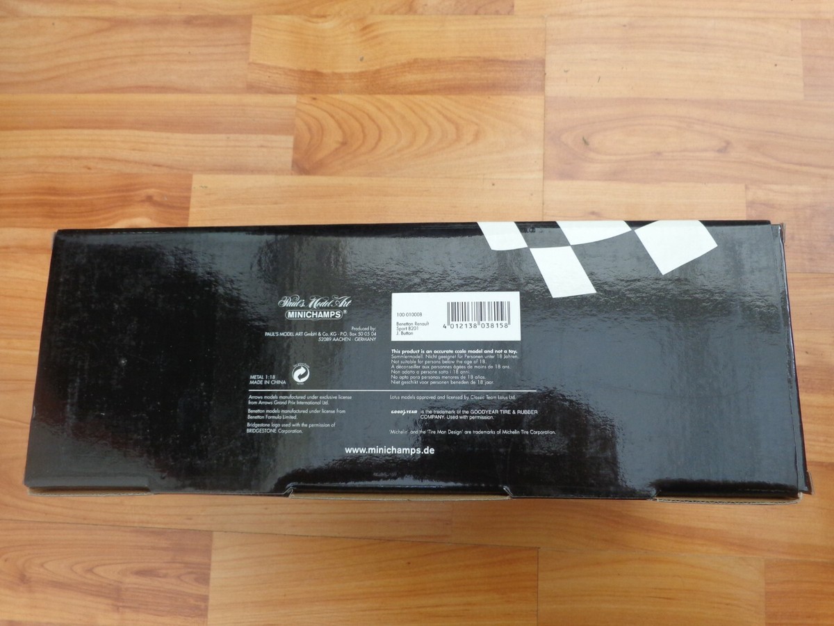 MINICHAMPS SB 1/43 - F1 Brawn Gp BGP001 2009 Button EUR 60,00 - FR