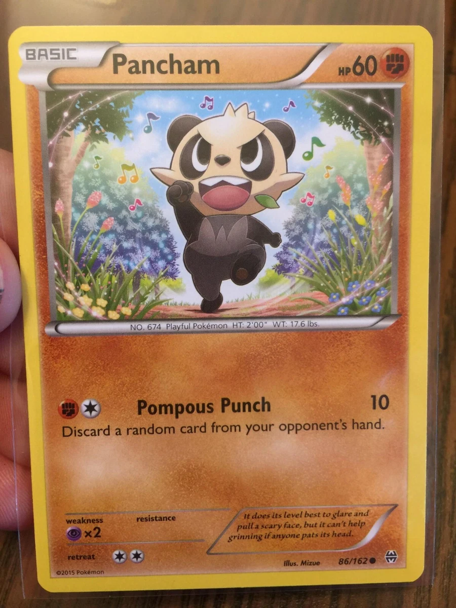 PANCHAM 2015 BASIC POKEMON CARD - XY-BREAKTHROUGH - #86/162 - FREE  SHIPPING! WOW | eBay