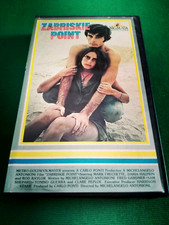 VHS ZABRISKIE POINT ANTONIONI PINK FLOYD 1970 PRIMA EDIZIONE PANARECORD 1986