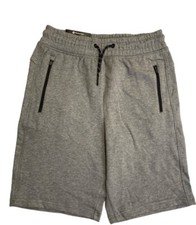 Member's Mark Boy's Elastic Waist Stretch Active Jogger Shorts 14/16 Gray