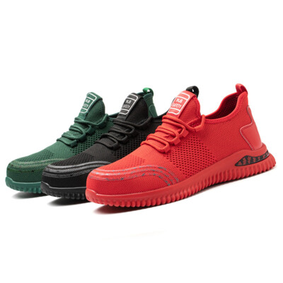 Composite Steel Toe Shoe Men Indestructible Safety Sneaker