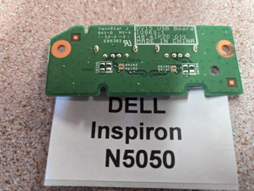 Dell Inspiron N5040 N5050 USB port board 48.4IP20.011 10963-1 - Picture 2 of 4
