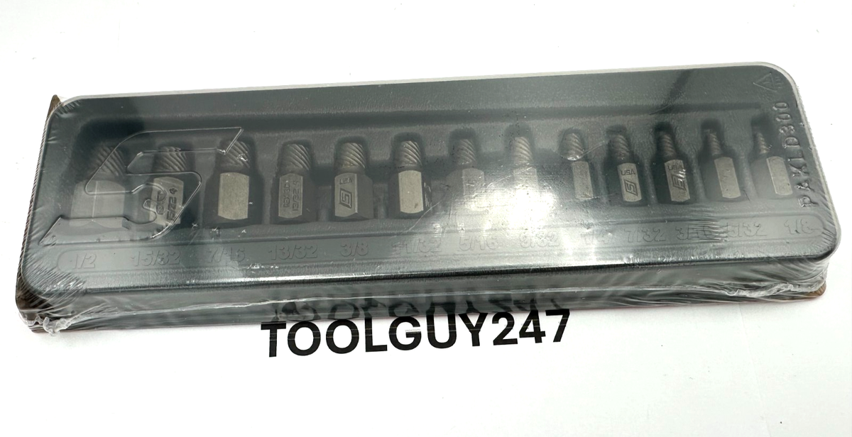 SNAP ON REX13C 13pc Multispline Screw Extractor Set NEW USA TOOLS