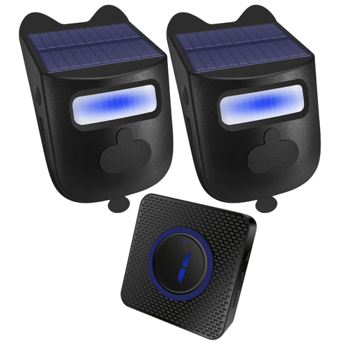 Wireless Driveway Alarm Solar Receiver PIR Motion Sensor Garage Security System - Picture 22 of 25