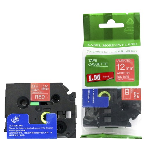Select Size & Label Color Compatible P-touch Tapes for Brother PT-2500PC PT2500 - Picture 35 of 37