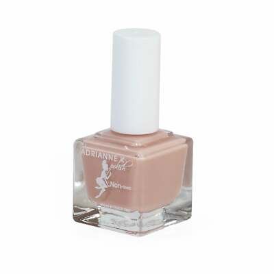 ADRIANNE K Nail Polish, Sheer Nude/Beige, Ferah! Quick Drying. Vegan, .51 Fl USA