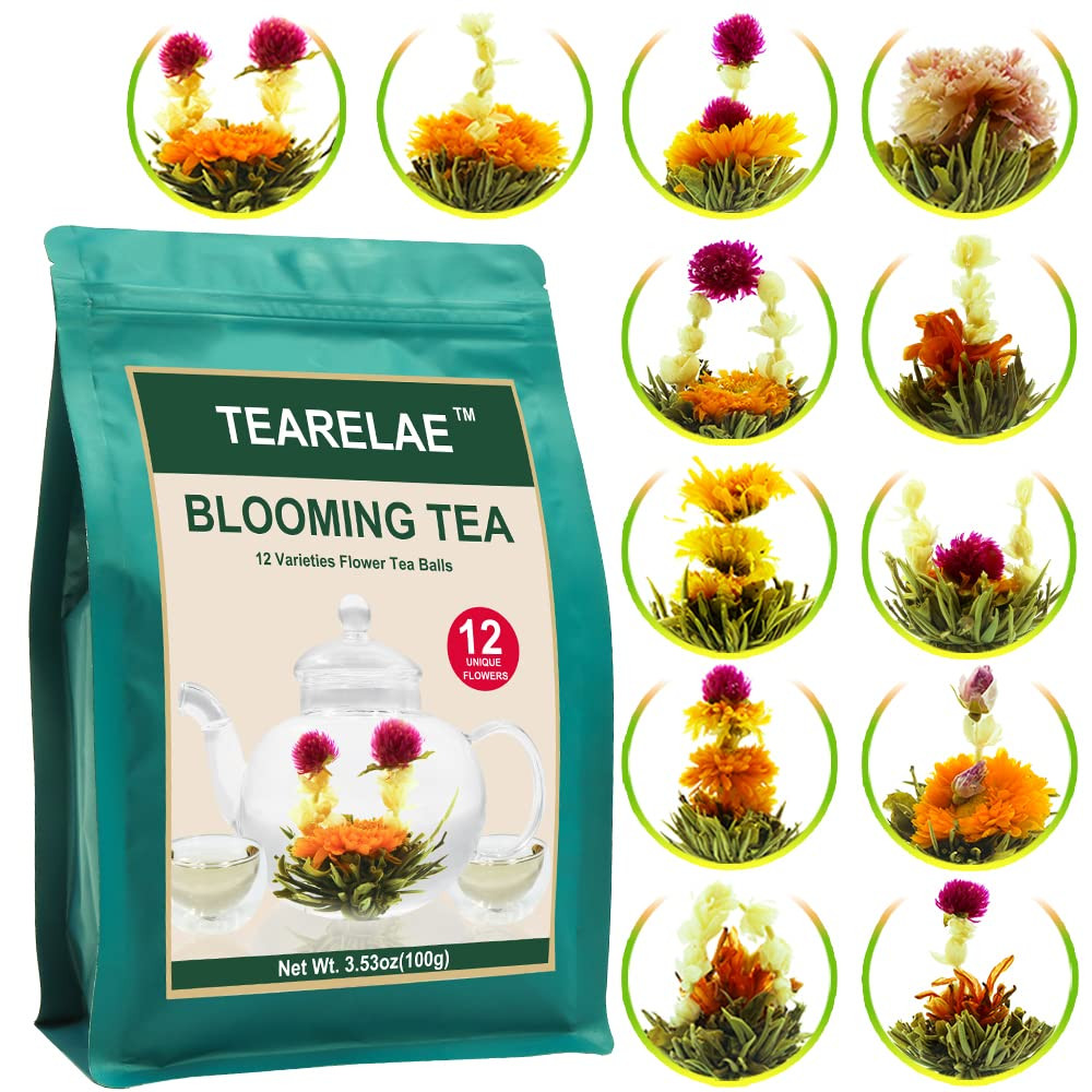 Flowers - 12pcs Individually Sealed Flowering Balls - Hand-tied Nat