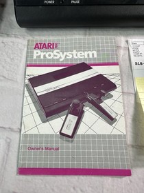VTG ATARI 7800 PROSYSTEM VIDEO GAME SYSTEM WITH EXTRAS! TESTED & WORKS!