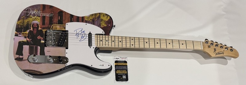 ROGER EARL SIGNED CUSTOM FOGHAT FOOL FOR THE CITY ELECTRIC GUITAR JSA COA