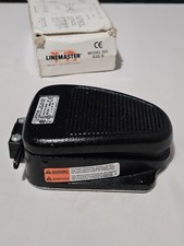 LINEMASTER Cast Iron Clipper Foot Switch Momentary 125/250V AC 632-S