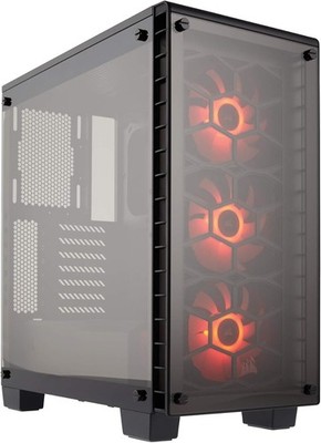 CORSAIR Crystal Series  460X RGB - inkl. 6x SP120 RGB LED Lüfter - OVP + Zubehör