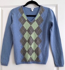 100 Cashmere Blue Sweater Women's Size M P