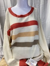 lularoe mariah long sleeve loose fit round neck sweater new with tags size large