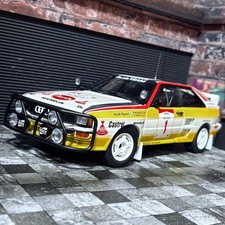 AUTOart 1/18 Diecast Audi Quattro A2 Group B 1984 Safari Rally Model