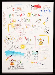 Schlote Wilhelm Once Upon a Time A Tooth Giclee Hand Signed