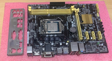 Asus H81M-Plus & i3 3.7Ghz CPU Micro ATX Motherboard HDMI LGA1150 Inc I/O Shield