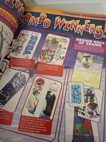 MEAN MACHINES SEGA ISSUE 34 RETRO VIDEO GAME CONSOLE MAGAZINE CLEAN BOOK