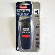 Rubbermaid Tough Tools Sonic Tape Measure Distance Square Footage