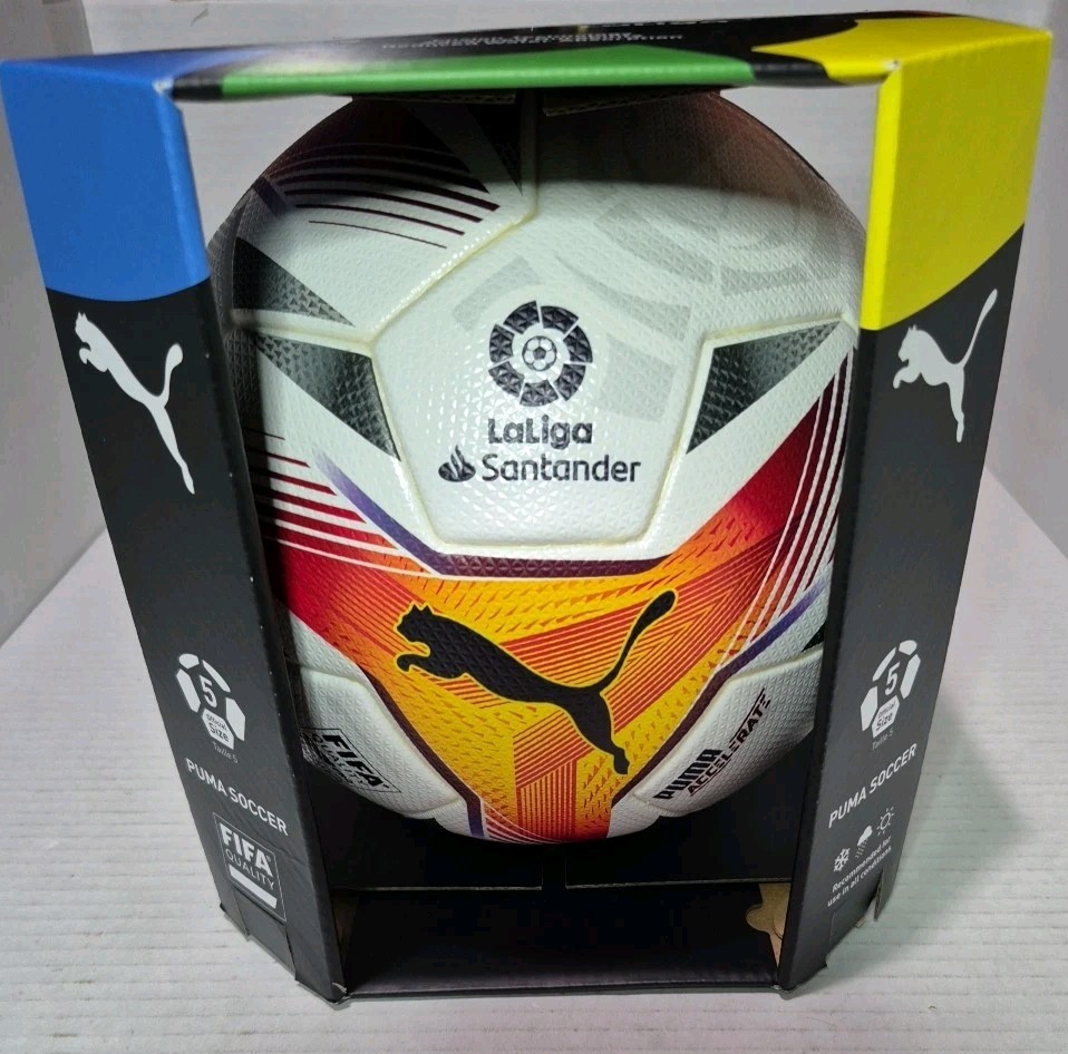 Puma LaLiga Santander FIFA Pro Soccer Ball Size 5 New 2021-2022-image