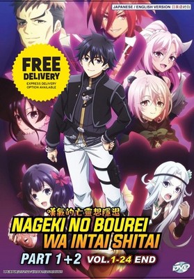 DVD Anime Let This Grieving Soul Retire TV Series Part 1+2 Vol. 1-24 End Eng Dub