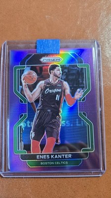 2021-22 Panini Prizm #51 Enes Kanter Purple #94/99