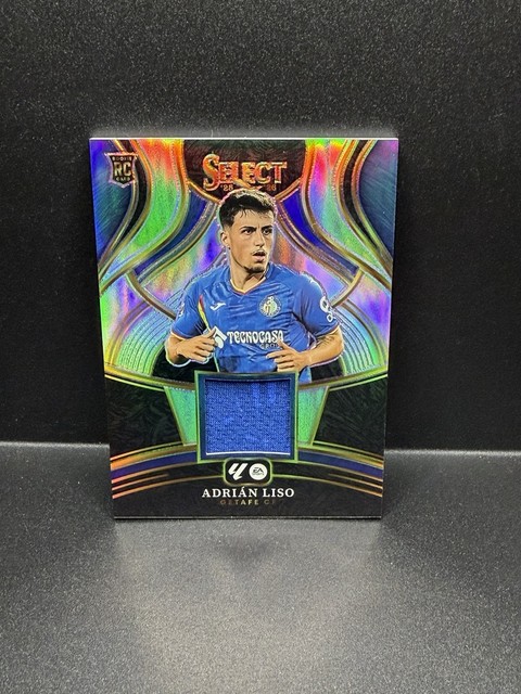 2025-26 Panini Select La Liga - Select Memoribilia Adrian Liso (RC,MEM)