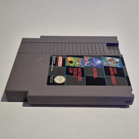 Super Mario Bros + Tetris + World Cup Nintendo NES PAL Game Cartridge VGC Tested
