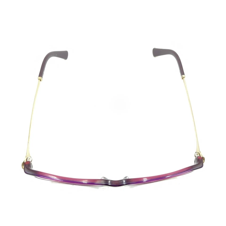 Bvlgari 4159-B 5426 Purple Gold Eyeglasses Frames 52-17 140 Italy Designer Women - Image 3 of 4