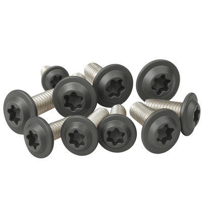 Linsenkopfschraube Flansch TX Edelstahl A2 ISO7380-2 | M4-M8 DB703 Eisenglimmer 
