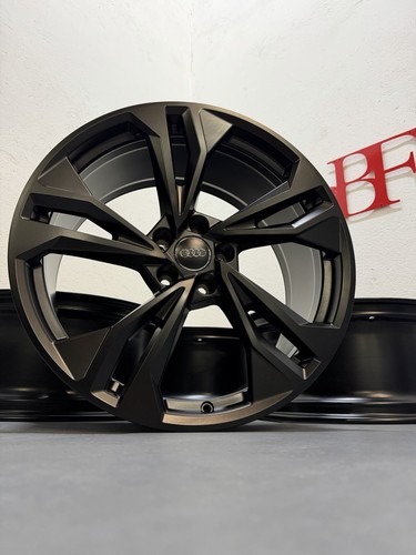 Original Audi A5 8W B9 F5 20 Zoll Felgen Räder 8W0601025EQ 9x20“ Schwarz Matt